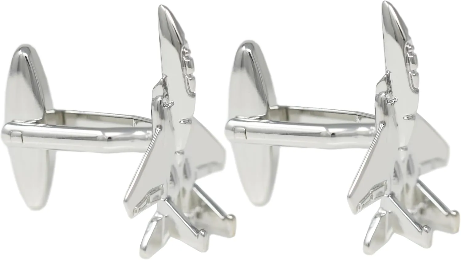 Airplane Cufflinks Men Gift Aviation Fan Plane Cuff links In Box