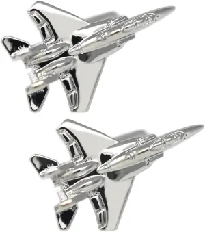 Airplane Cufflinks Men Gift Aviation Fan Plane Cuff links In Box