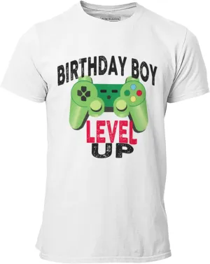 BROOKLYN VERTICAL Boys Short Sleeve T-Shirt Birthday -Video Gamer|Sizes S-XL