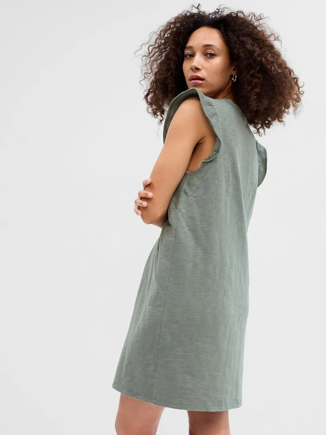 GAP Women's Flutter Mini Dress