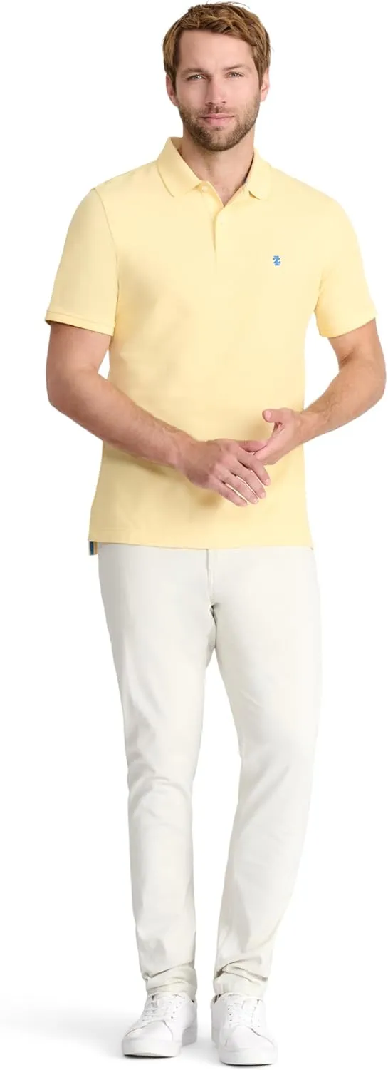 IZOD Men's Advantage Performance Short Sleeve Polo Shirt