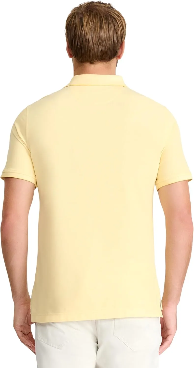 IZOD Men's Advantage Performance Short Sleeve Polo Shirt