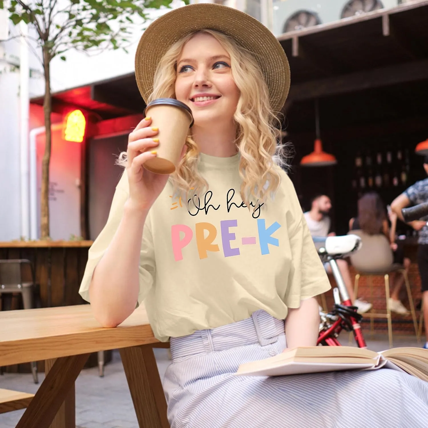 MYHALF Teacher Shirt Women Grammar Tshirt: Funny Dinasour Graphic T Shirt Teacher Gifts Kindergarten Teacher Life Tops