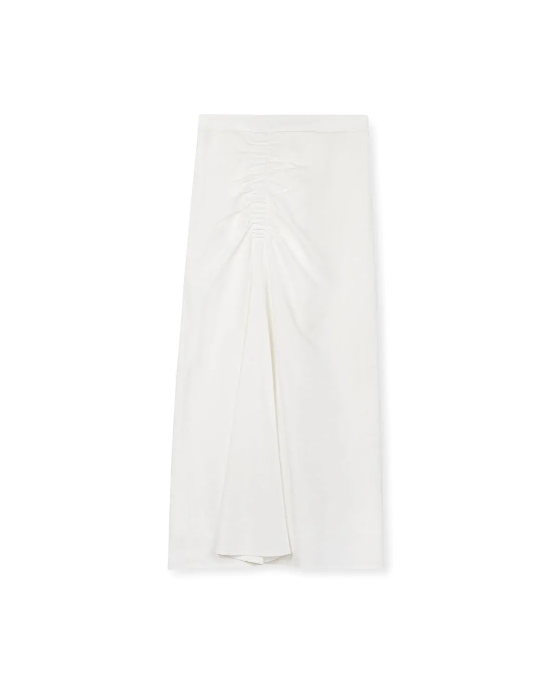 Side Gathered Detailed Skirt