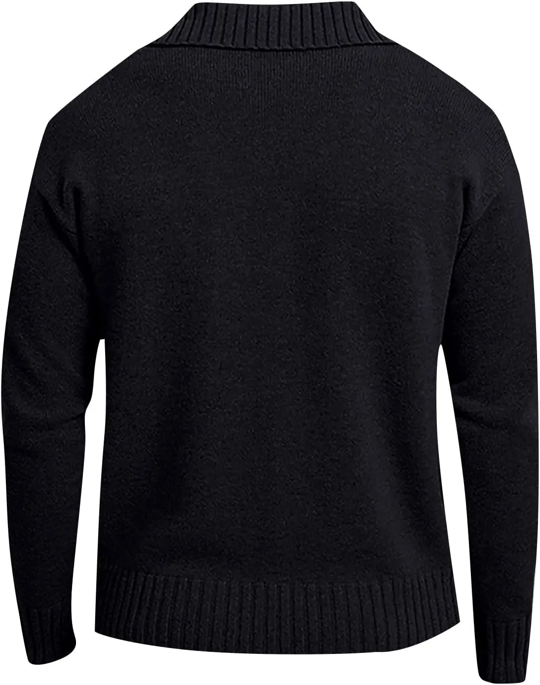 Sport Jackets for Men Men's Fashion Loose Cardigan Warm Jacket Sweater Stand Collar Knitting Coat Jackets