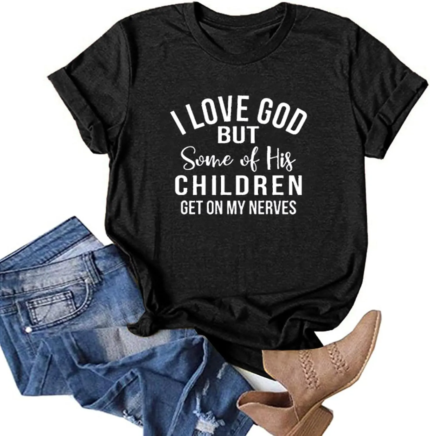 Womens Graphic T-Shirts Short Sleeve Summer Tops Loose Fit Crew Neck Tshirt Blouse Casual Trendy Tunic Tee Shirt